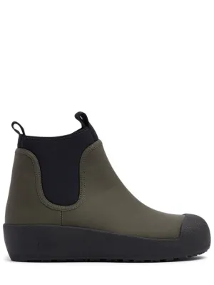 Bally   30mm Gadey II suede &amp; rubber boots 