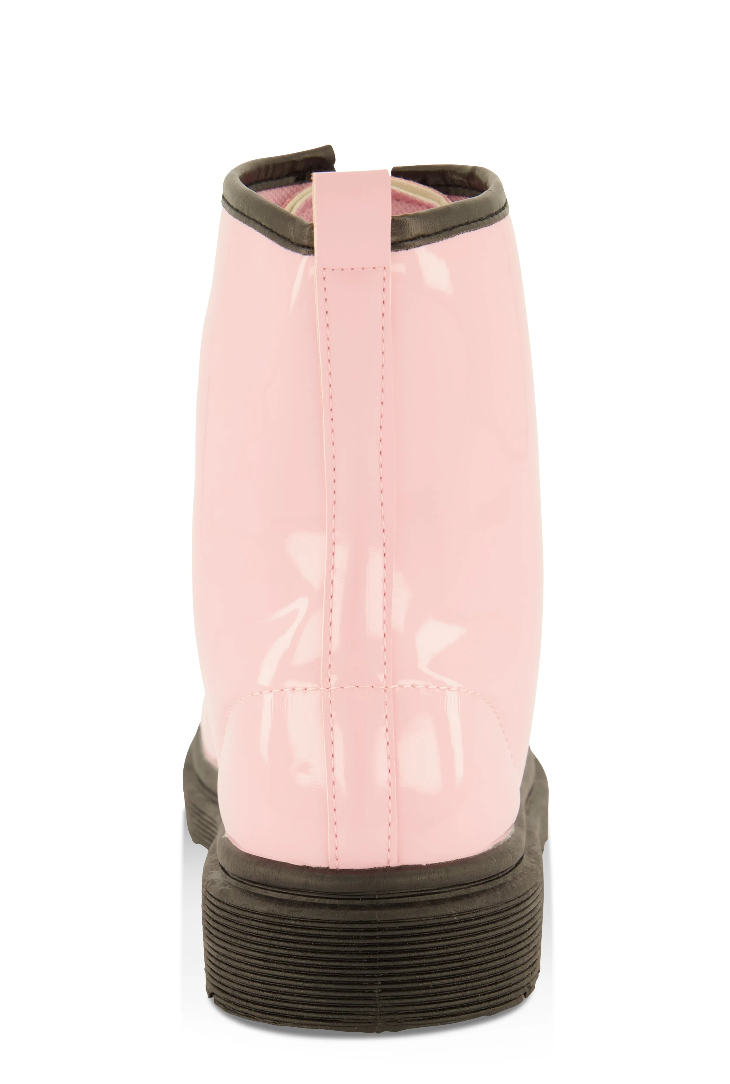 Girls Lace Up Combat Boots