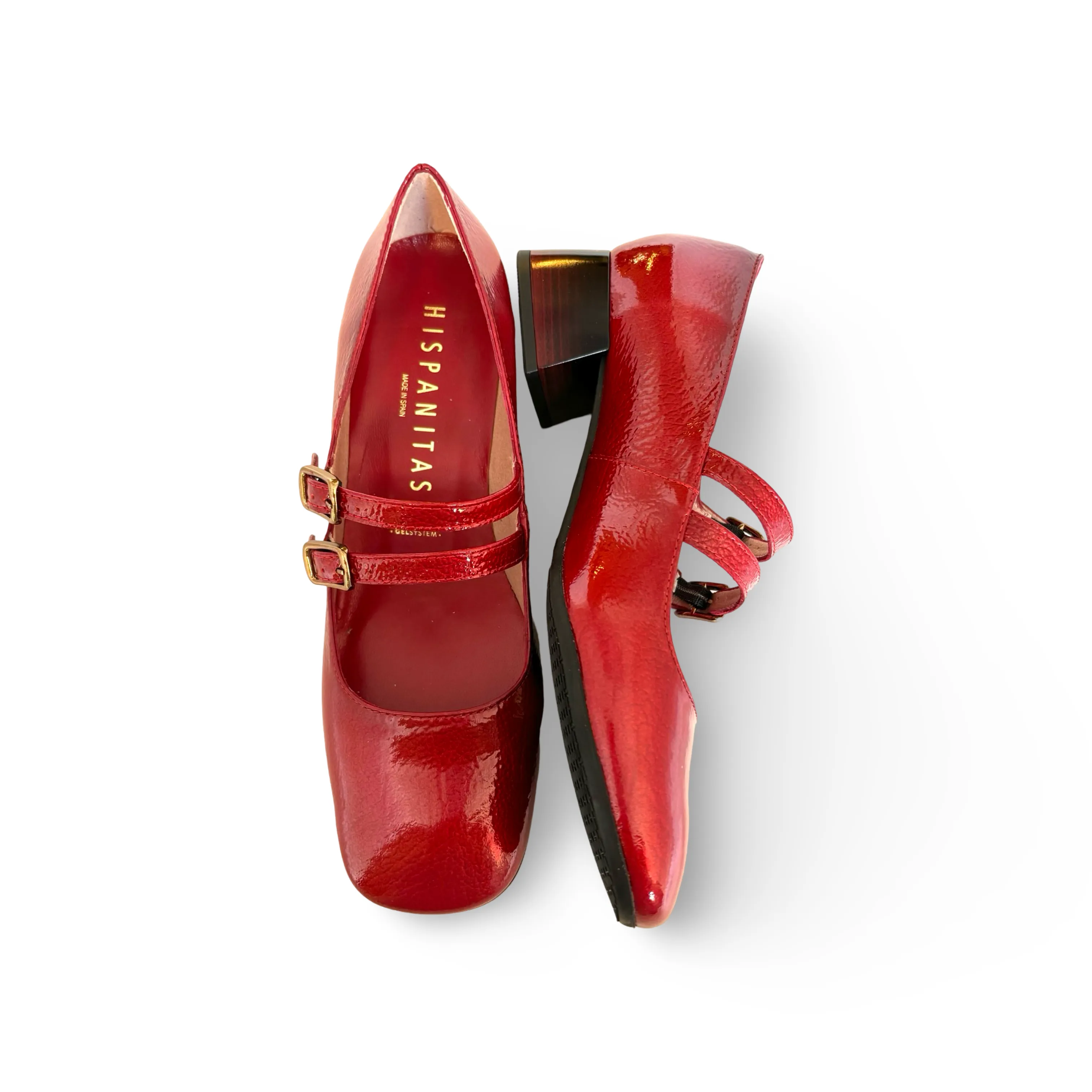 HI242989 Manila Red Double Straps