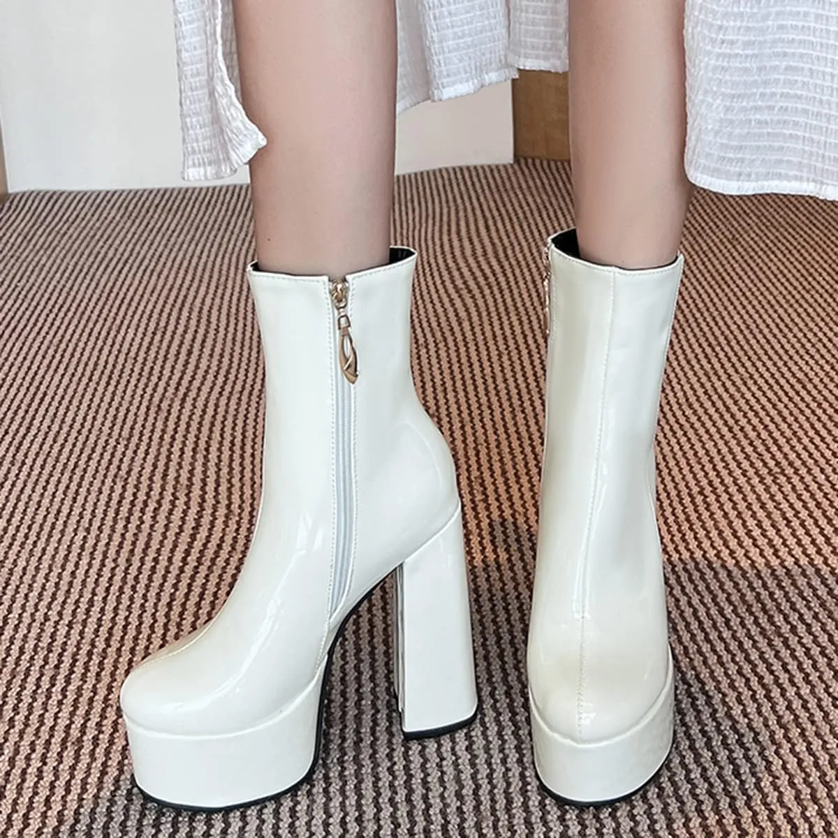 Roimaash Fashion Platform Boots